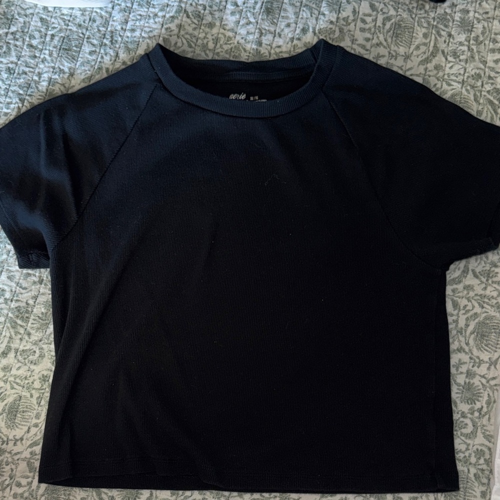 Aerie Classic Black Tee